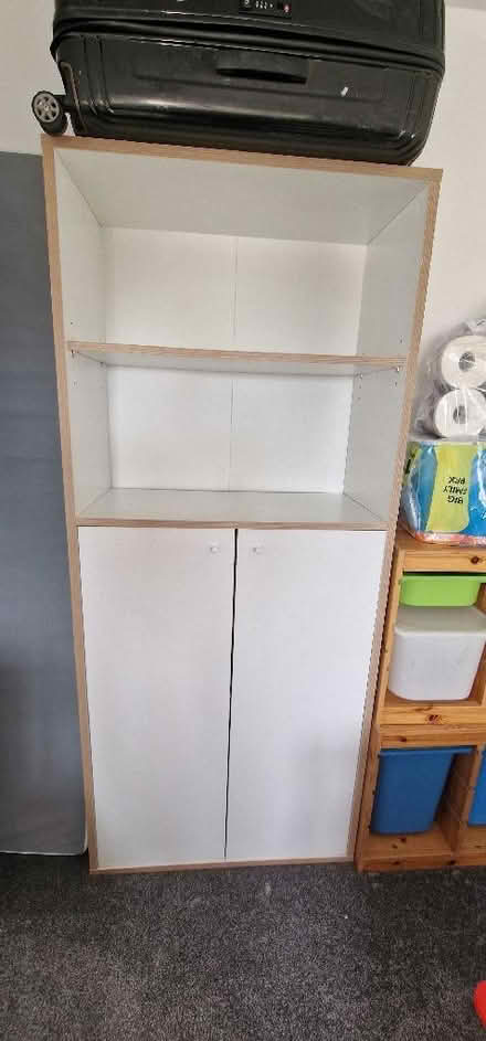 Photo of free collection: wooden bookshelf (Moulsoe MK16) #1