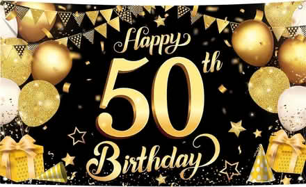 Photo of 50th Birthday Decorations (Male) (Old Woking GU22) #1
