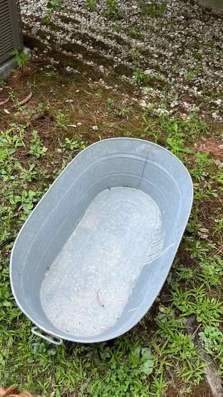 Photo of free Metal Tub (Newton) #1