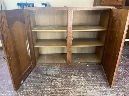 Photo of free Old kitchen cupboard (Bell Bar AL9) #2