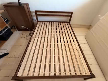 Photo of free Wooden double bed with drawers (Streatham Common) #3