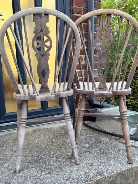 Photo of free 2 rustic chairs ME15 (Maidstone ME15) #4