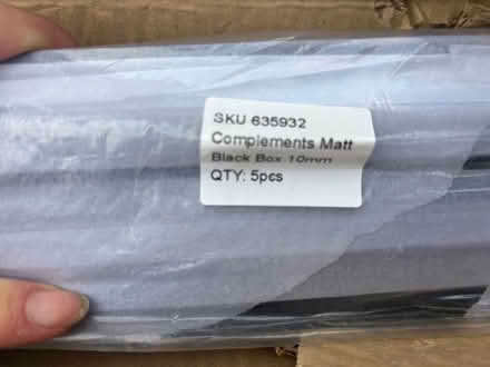 Photo of free Black tile edge trim 10mm box (Farmoor OX2 9) #2