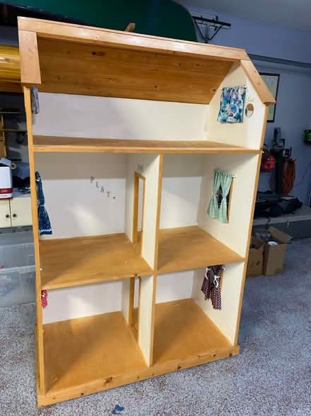 Photo of free 6.5’ tall American girl dollhouse (The Woodlands) #4