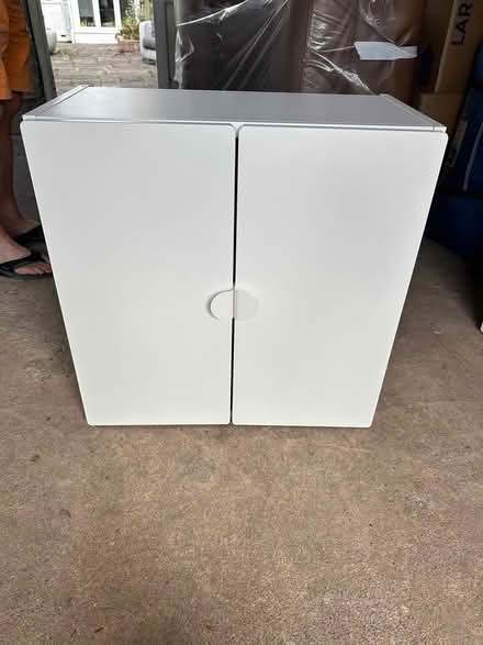 Photo of free Three white IKEA cabinets (EX30AJ) #2