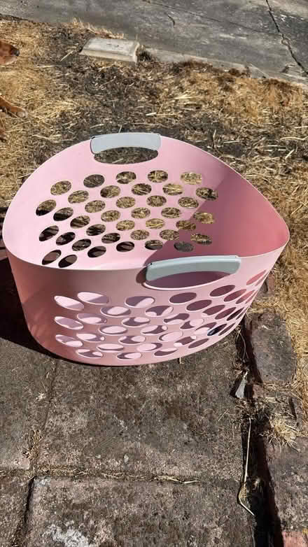 Photo of free Pink and grey wash basket (Kimberworth S61) #1