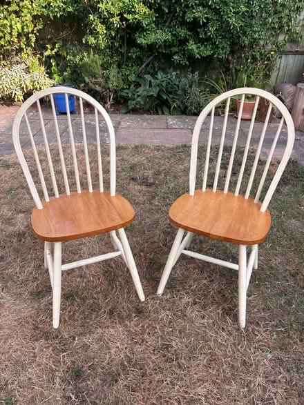 Photo of free 2 dining chairs (Kenilworth CV8) #1