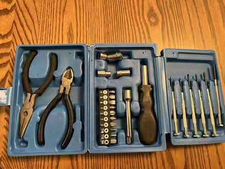 Photo of free small tool case & tools - Pepp (near Rt 119/113-Pepperell) #2