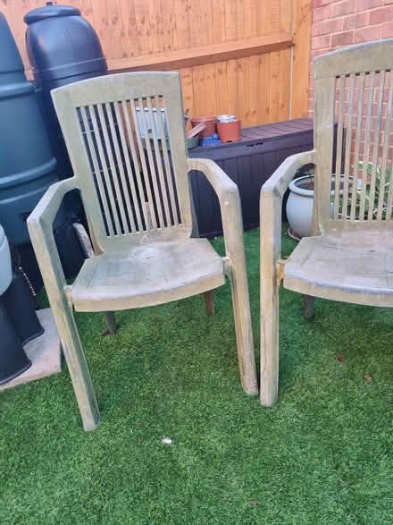 Photo of free Garden Chairs (Maidstone ME15) #3