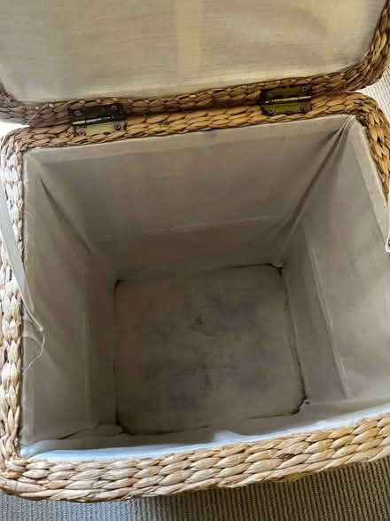 Photo of free Wicker laundry basket (Southville BS3) #3