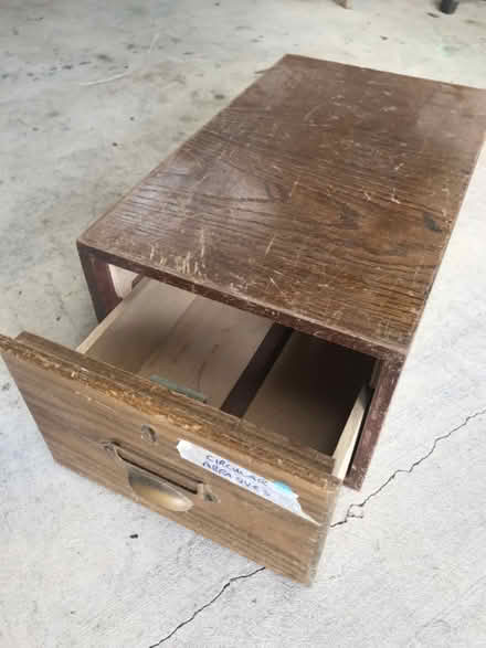 Photo of free Wooden drawer (garage storage) (Ravenshead NG15) #1