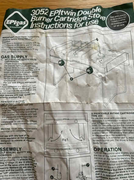 Photo of free EPItwin Camping stove (Currie EH14) #1