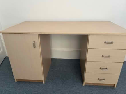 Photo of free Beech effect desk (Bell Bar AL9) #1