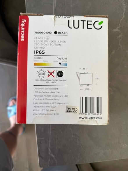 Photo of free Outside led light (TN39 Bexhill) #2