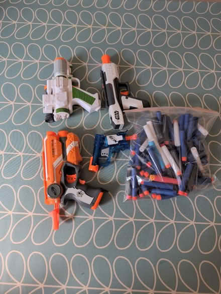 Photo of free Various Nerf Pistols and Ammo (Knighton LE2) #1