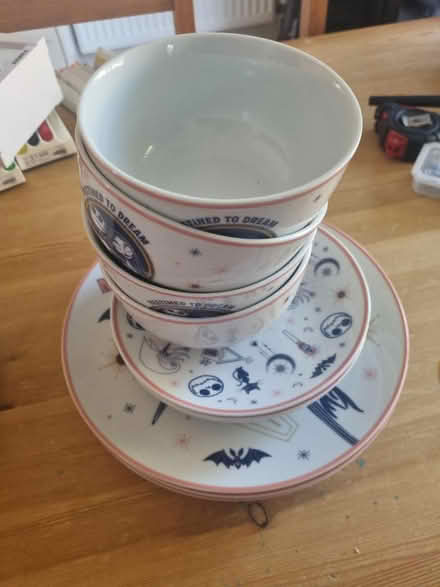 Photo of free Nightmare before Christmas plates (St Athan CF62) #1