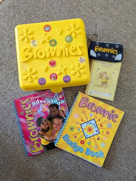 Photo of free Brownies box with books and purse (Queen Edith's Ward CB1) #1