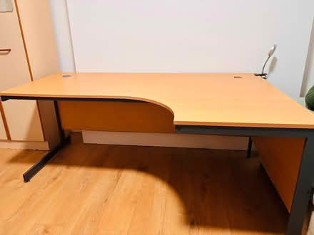 Photo of free Beech Corner Office/Computer Desk (Nottingham NG3) #3