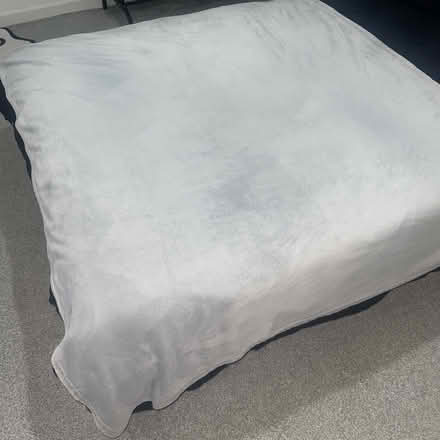 Photo of free Large Silver Throw Blanket (Congleton) #1