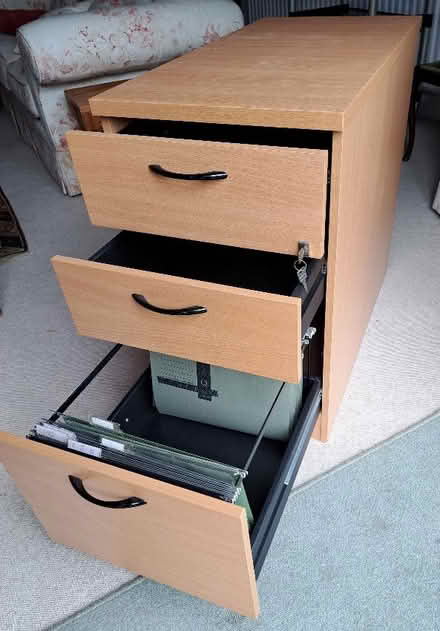 Photo of free 3 drawer filing cabinet (Keighley BD21) #2