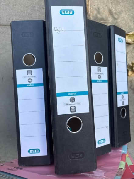 Photo of free Black folders/ring binders (Colney Hatch N10) #2