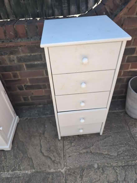 Photo of free white wooden drawer (Byfleet KT14) #1