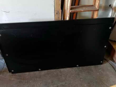 Photo of free Black desk and bookcase (Portola District, SF) #1