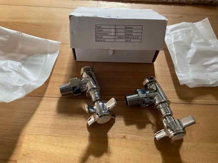 Photo of free Unused radiator valves (Portslade BN41) #1