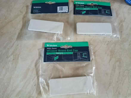Photo of free UPVC window board end caps (Westminster Drive PO21) #1