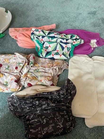 Photo of free Selection of reusable nappies (Furzton MK4) #3