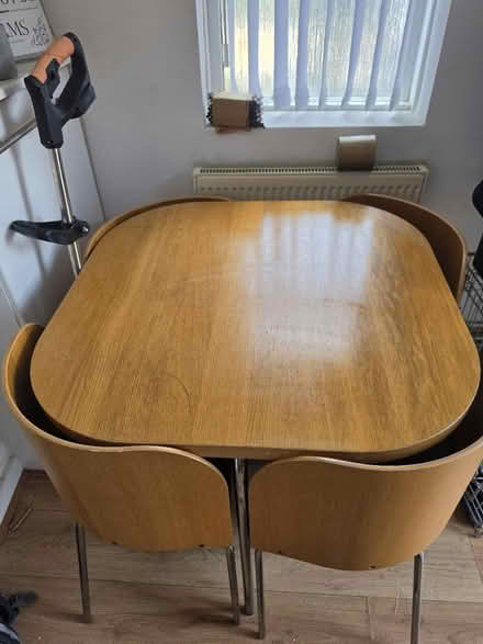 Photo of free Wooden table and chairs (Birmingham B43) #1