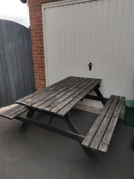 Photo of free Wooden table (Alvaston, DE24) #1