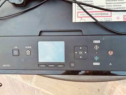 Photo of free Canon PIXMA MG5750 Printer/Scanner + Unopened Ink Cartr (Eaton Bray LU6) #4