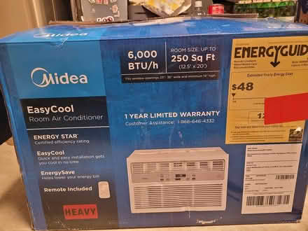 Photo of free Midea window AC unit 6000 btus (near lowell general maincampus) #1