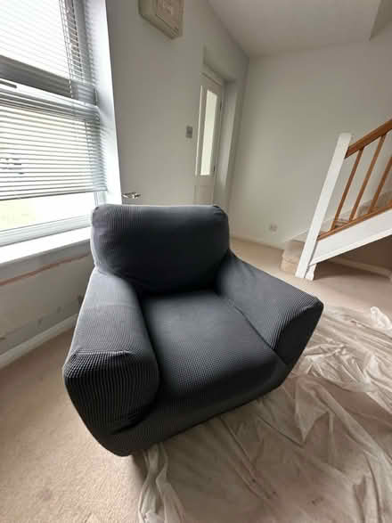Photo of free Old sofa set, 3 seater and a single (Kendal LA9 7) #2