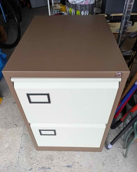 Photo of free 2-drawer filing cabinet (Silverknowes EH4) #2