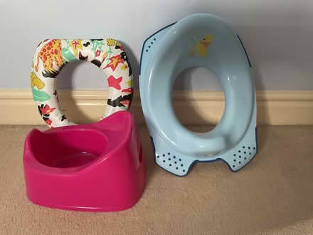Photo of free Potty and toddler toilet seats (Cross hills Keighley Bd20) #1