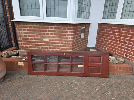Photo of free Double hardwood interior door set (HA8) #1