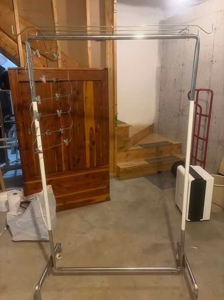 Photo of free Garment rack (Near Lexington st) #1