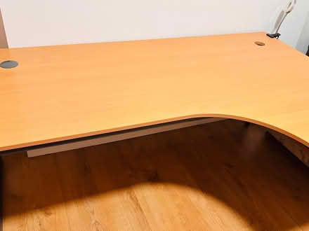 Photo of free Beech Corner Office/Computer Desk (Nottingham NG3) #2