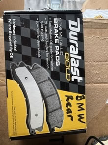 Photo of free rear brake pads for BMW (20874) #1