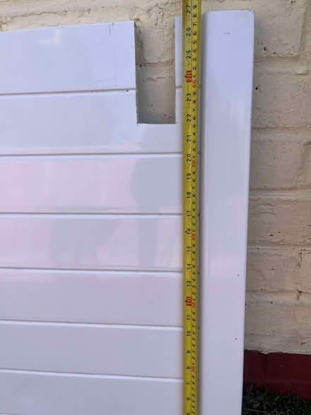 Photo of free White plastic bath end panel. (Foxholes DY10) #1