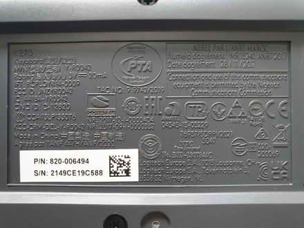 Photo of free Logitech K270 keyboard, no receiver (SW11 Battersea Bridge) #2