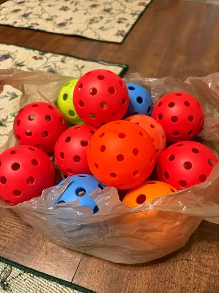 Photo of free One dozen assorted Pickleballs (River Grove, IL) #1