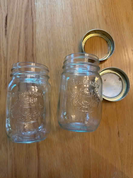Photo of free 2 medium mason jars (Bloor & Islington) #1