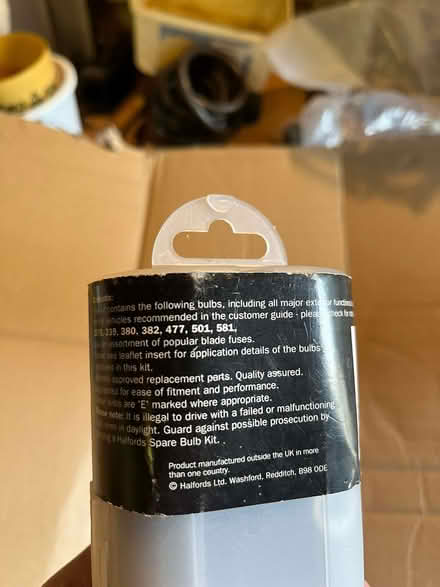 Photo of free Spare car bulb kit (Chesterton OX26) #3