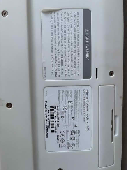 Photo of free Microsoft Bluetooth Keyboard (Union Street, Borough SE1) #2