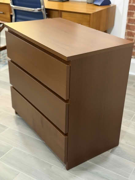 Photo of free Walnut dresser (H Street Corridor) #3