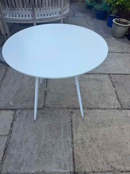 Photo of free White melamine table (Summertown OX2) #1