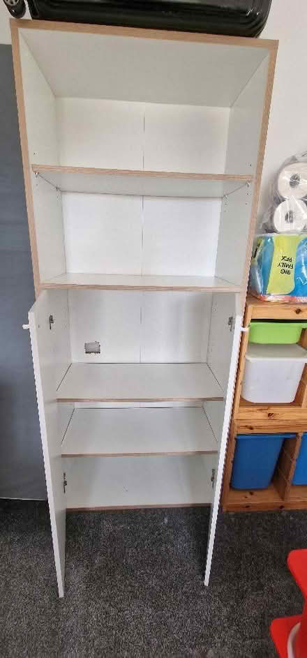 Photo of free collection: wooden bookshelf (Moulsoe MK16) #2